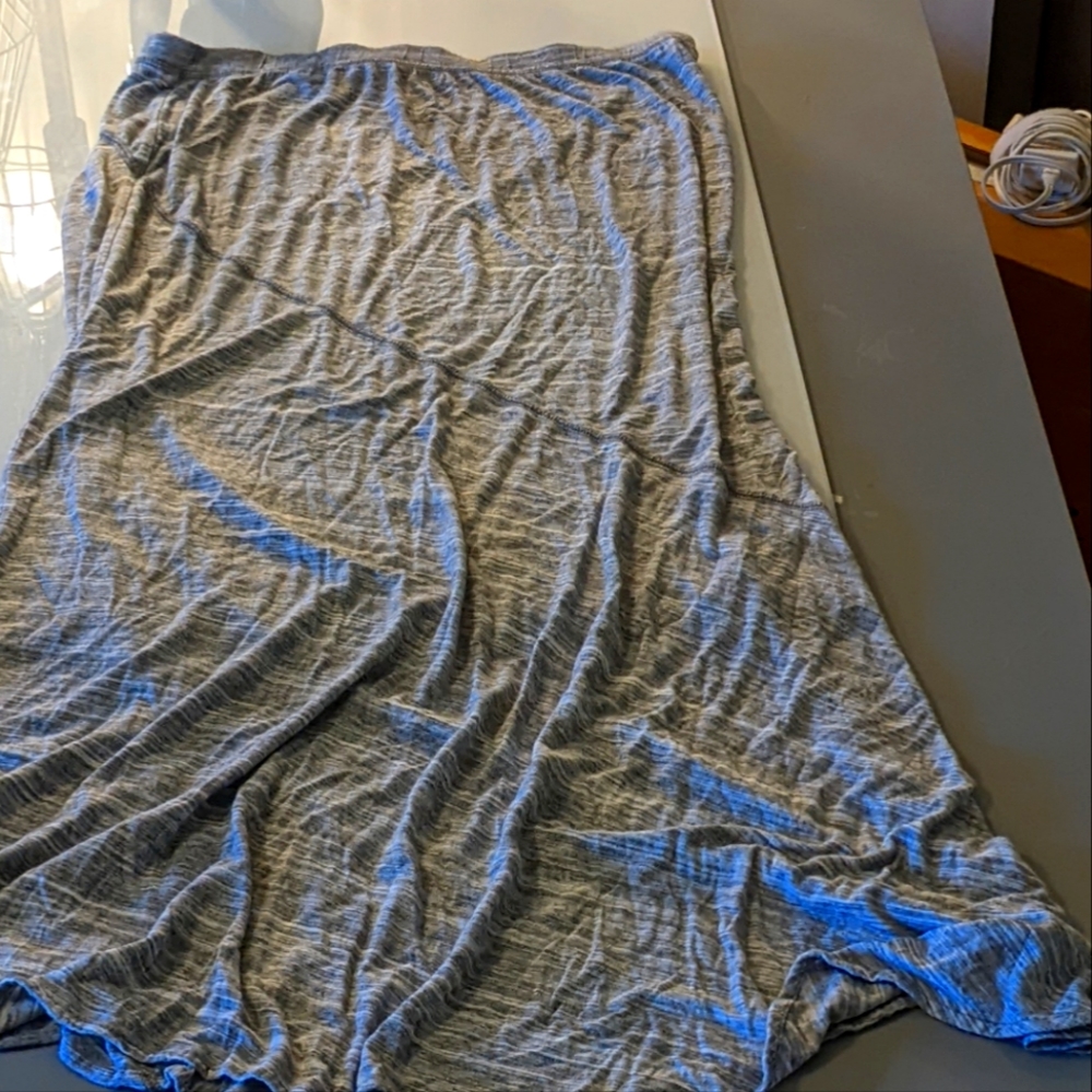 Mossimo Gray Maxi Skirt - Size Small